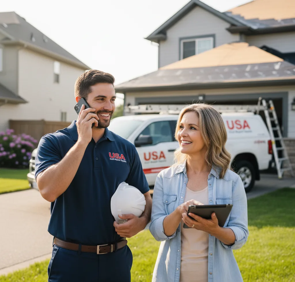 USA Roof Repair Experts customer support in Tompkinsville